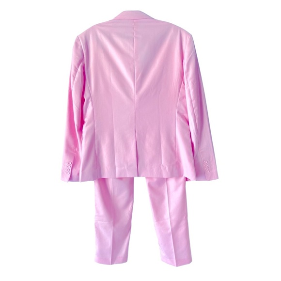 NWT Ween Charm 2-Piece Suit Jacket and Pants Set Medium Light Pink - Picture 6 of 13